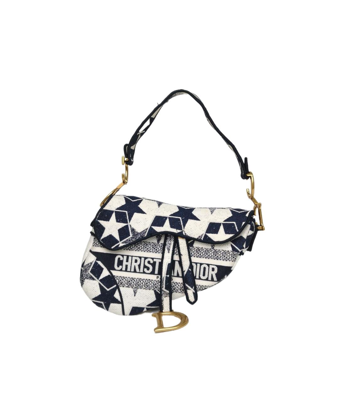 CHRISTIAN DIOR Синяя сумка через плечо, фото 10