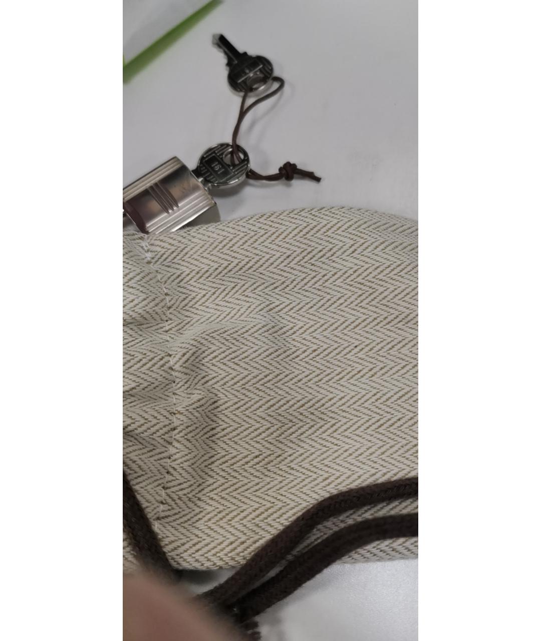 HERMES Розовая кожаная сумка с короткими ручками, фото 7