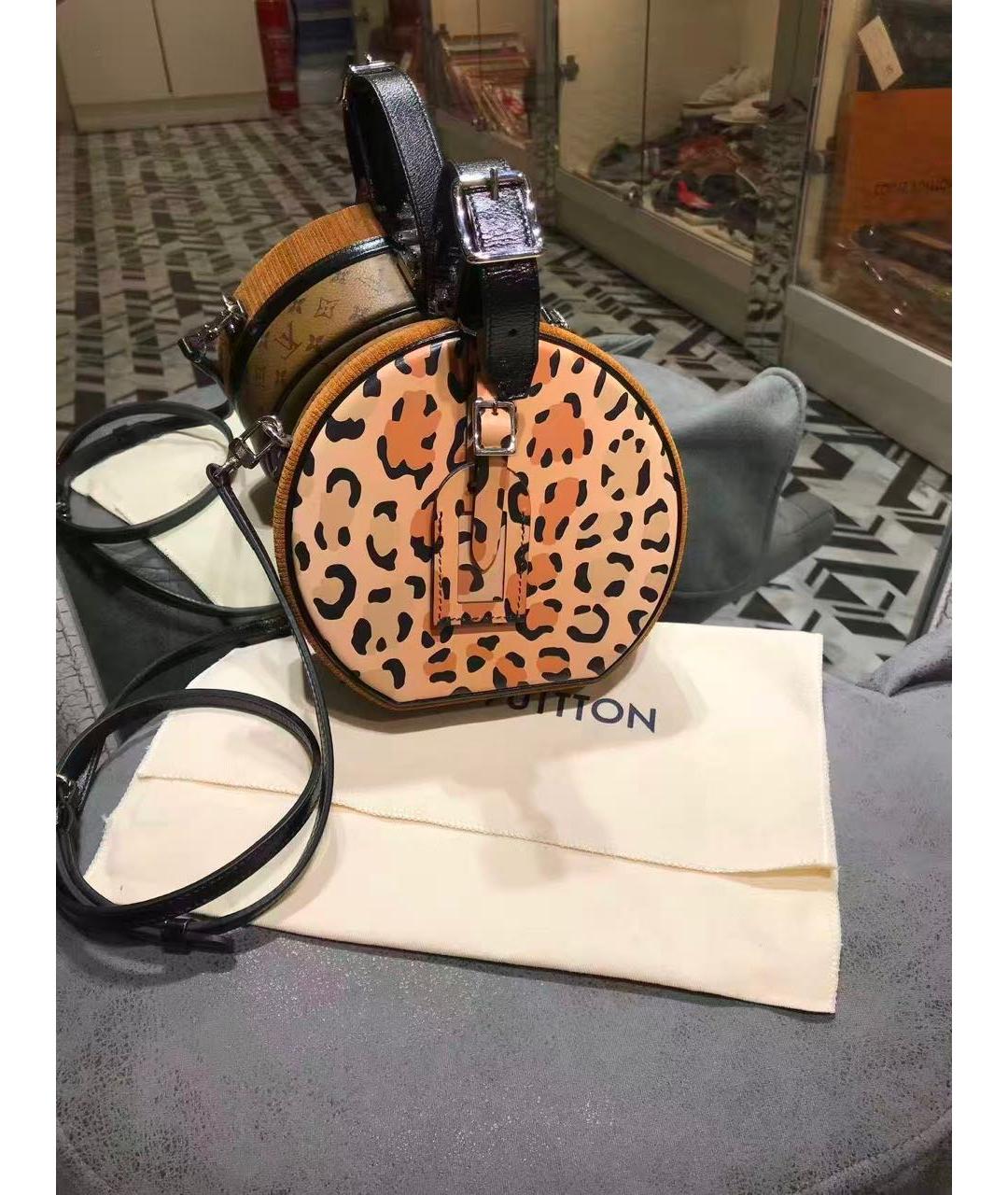 LOUIS VUITTON Коричневая сумка через плечо, фото 6