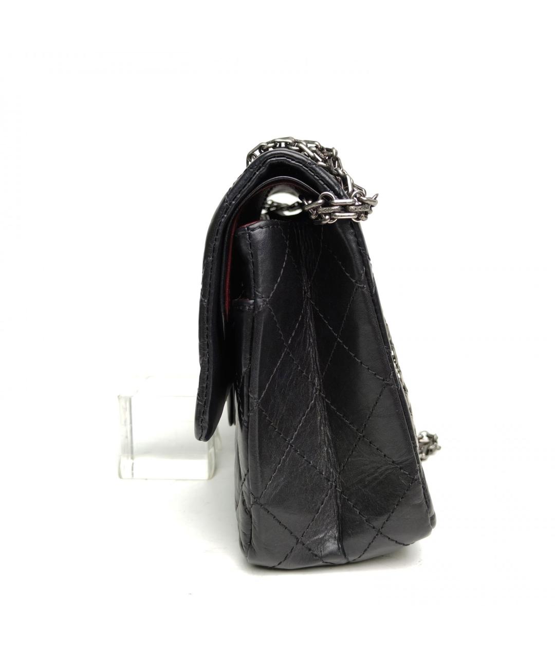 CHANEL Черная кожаная сумка через плечо, фото 3