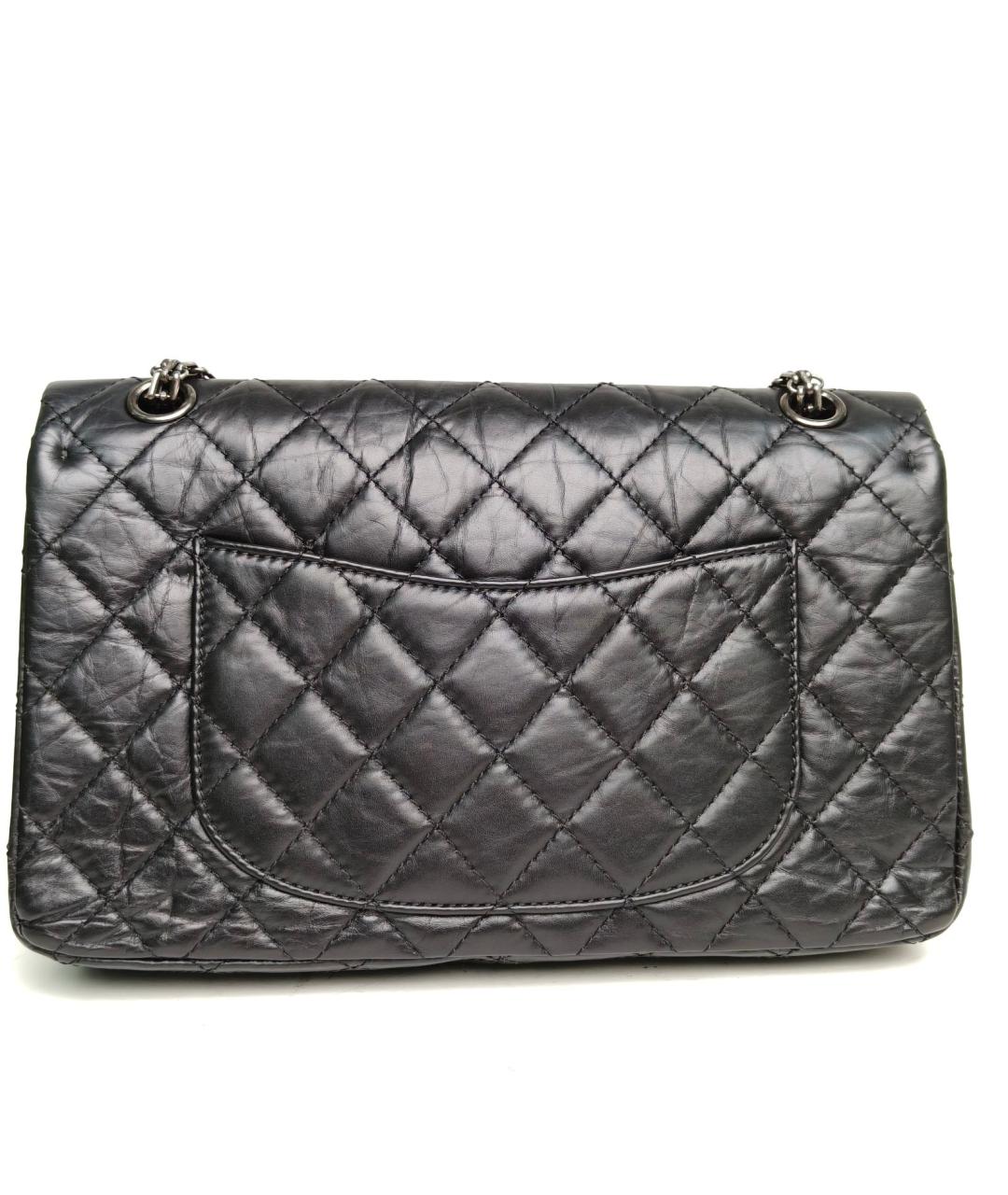 CHANEL Черная кожаная сумка через плечо, фото 4