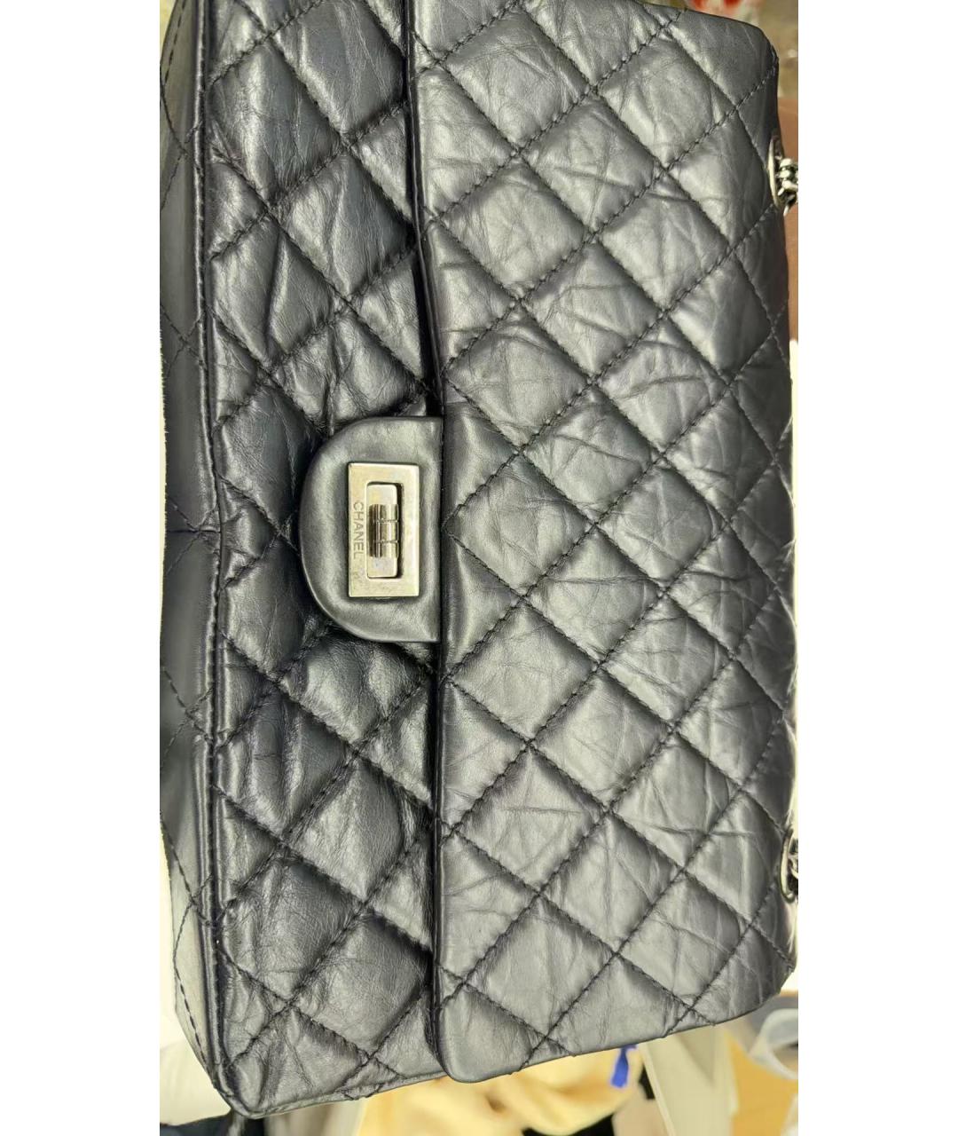 CHANEL Черная кожаная сумка через плечо, фото 9