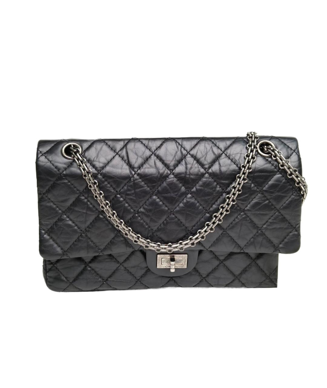 CHANEL Черная кожаная сумка через плечо, фото 10
