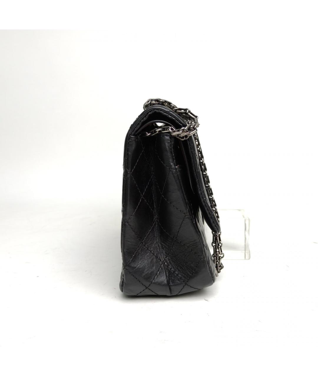 CHANEL Черная кожаная сумка через плечо, фото 5