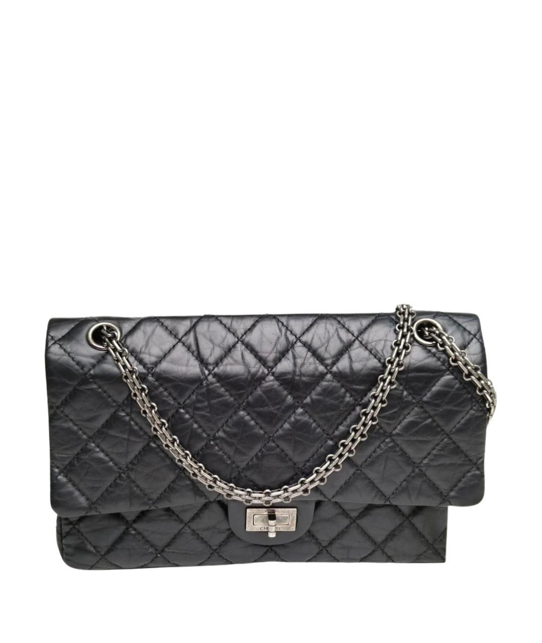 CHANEL Черная кожаная сумка через плечо, фото 1