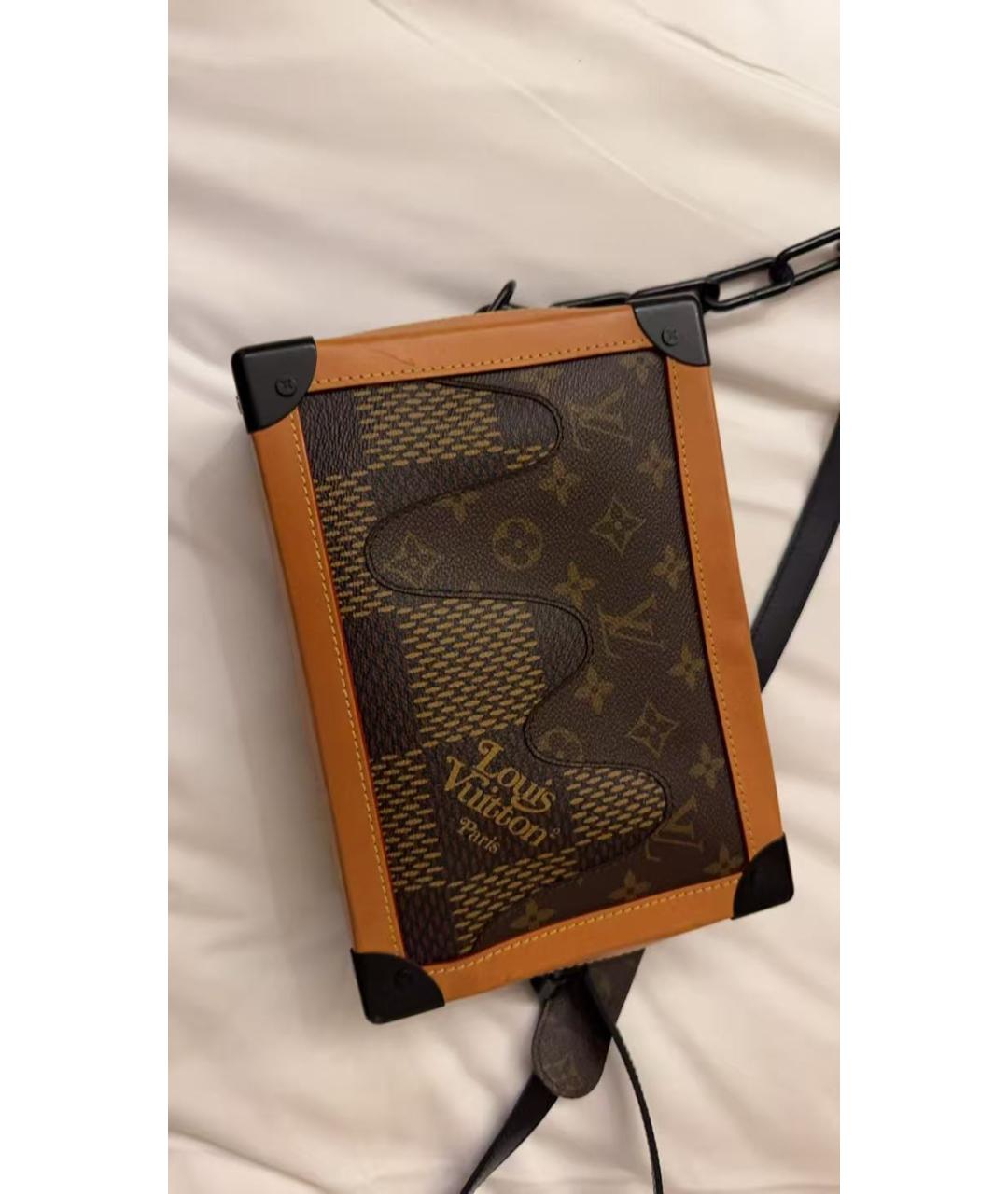 LOUIS VUITTON Коричневая сумка через плечо, фото 9