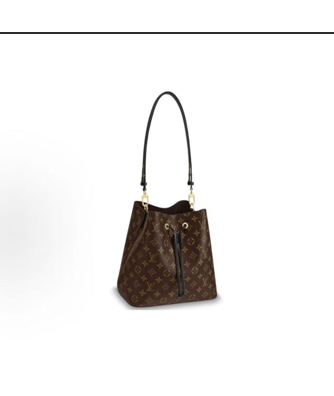 LOUIS VUITTON Коричневая сумка через плечо, фото 9