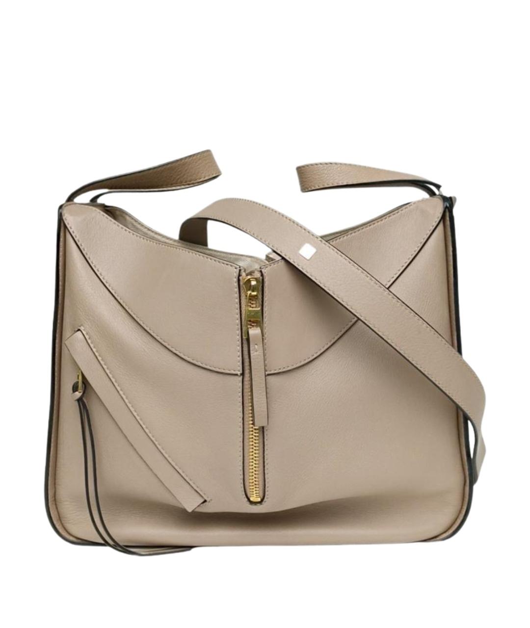 LOEWE Серая кожаная сумка через плечо, фото 1