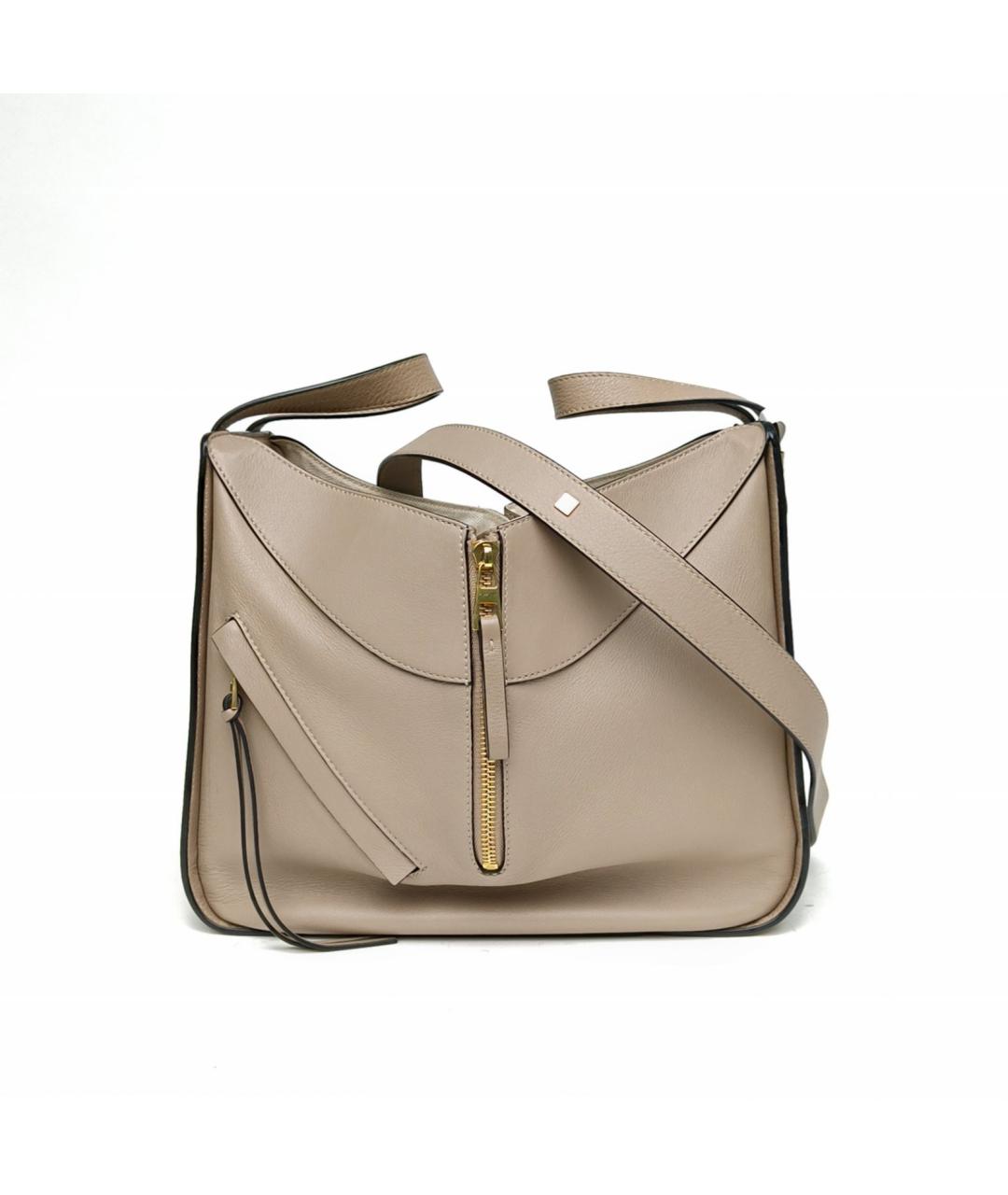 LOEWE Серая кожаная сумка через плечо, фото 2