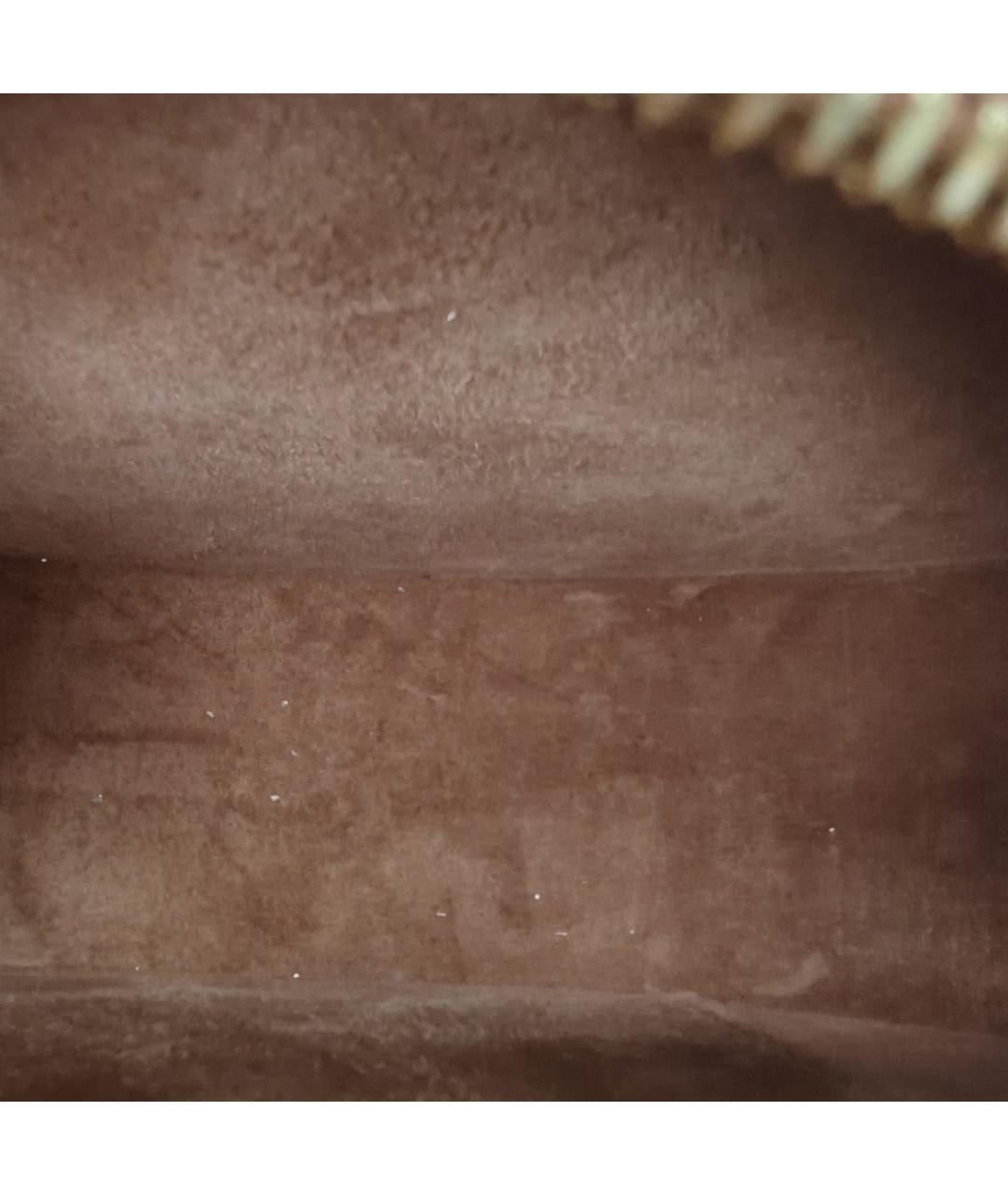 CELINE Коричневая кожаная сумка через плечо, фото 7