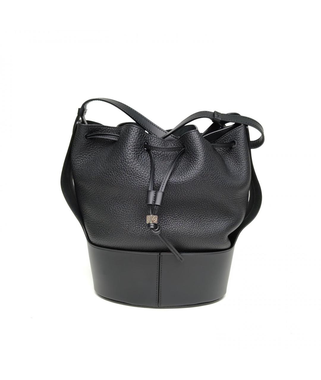 LOEWE Черная кожаная сумка через плечо, фото 2