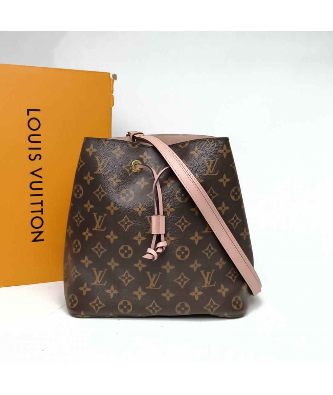 LOUIS VUITTON Коричневая сумка через плечо, фото 8