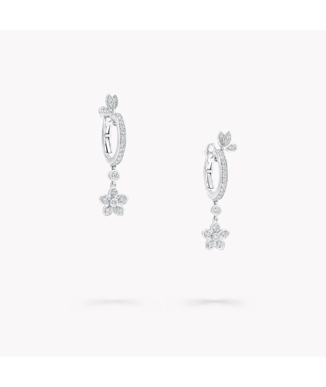 GRAFF Серебряные серьги из белого золота, фото 2