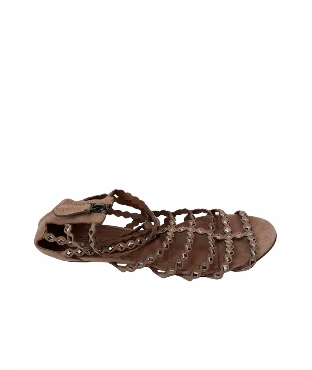 ALAIA Замшевые сандалии, фото 1