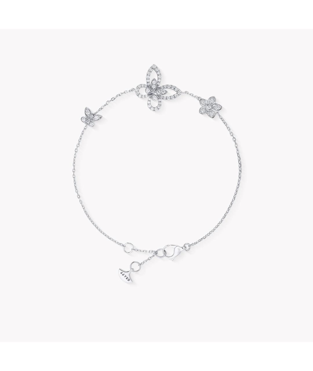 GRAFF Серебрянный браслет из белого золота, фото 4