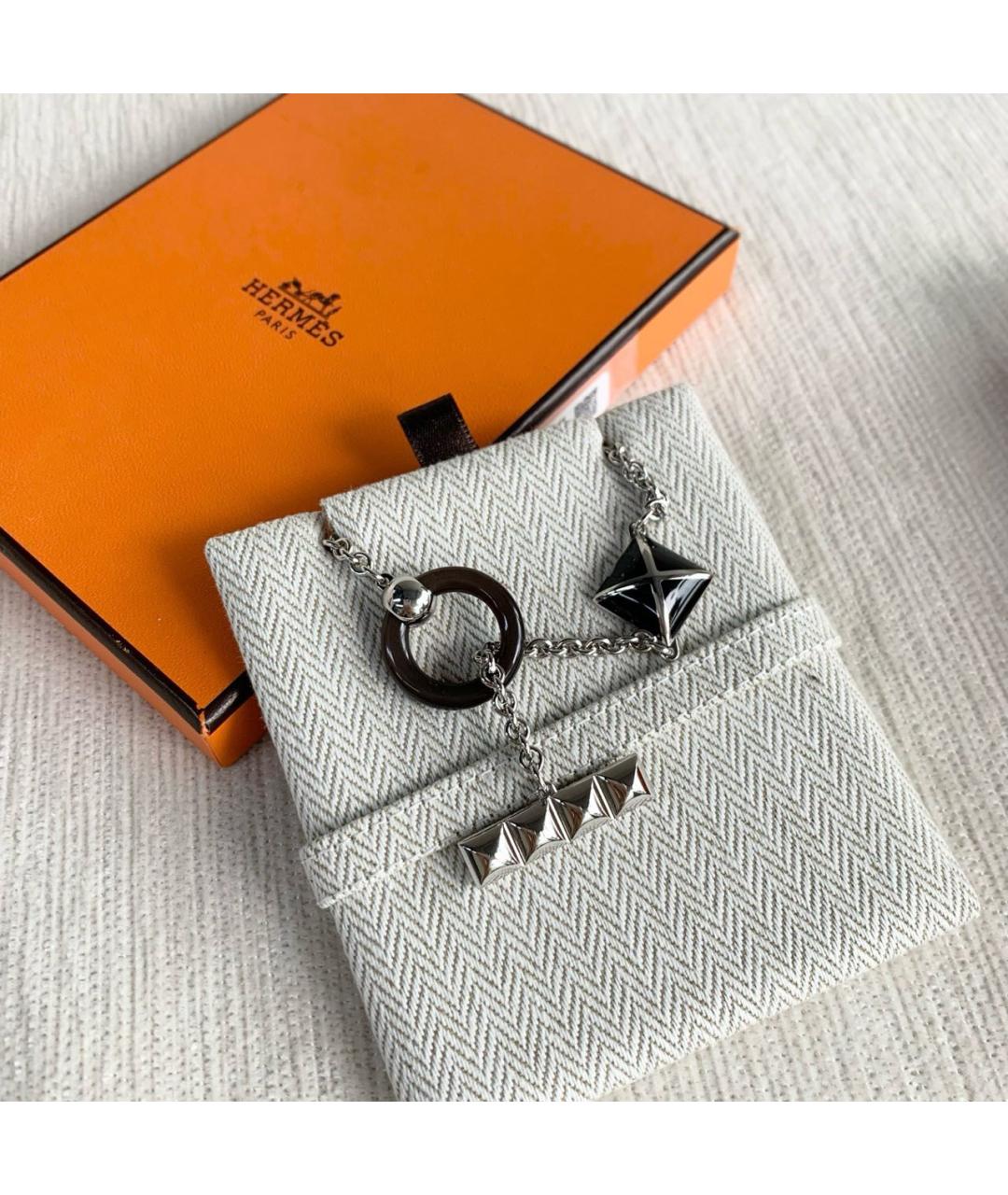 HERMES Серебряное колье, фото 2