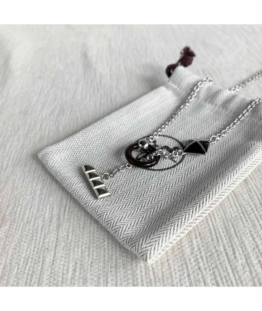 HERMES Серебряное колье, фото 4