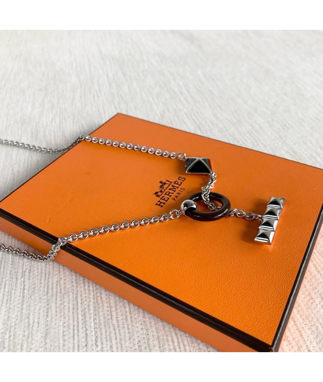 HERMES Серебряное колье, фото 7