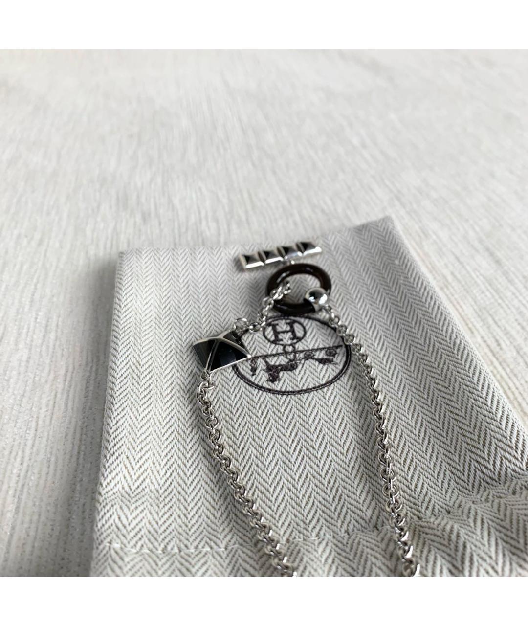 HERMES Серебряное колье, фото 6