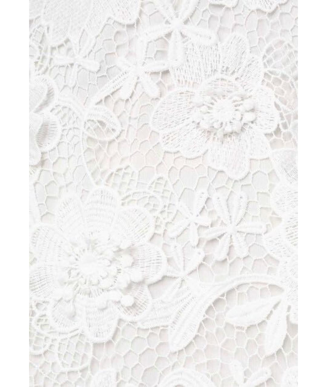 ZIMMERMANN Белое полиэстеровое повседневное платье, фото 5