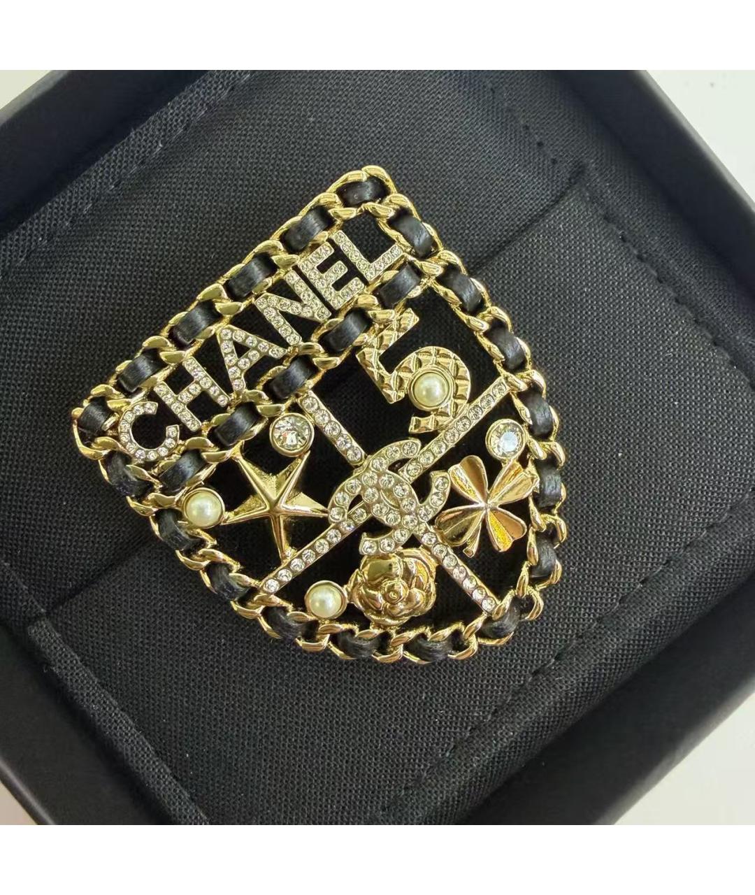 CHANEL Золотая булавка / брошь, фото 5