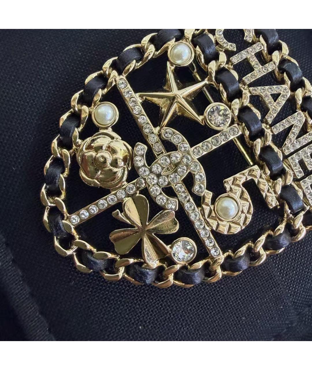 CHANEL Золотая булавка / брошь, фото 2