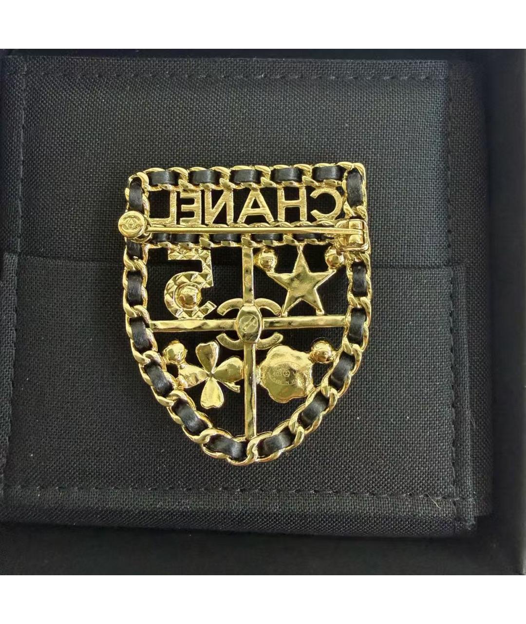 CHANEL Золотая булавка / брошь, фото 4