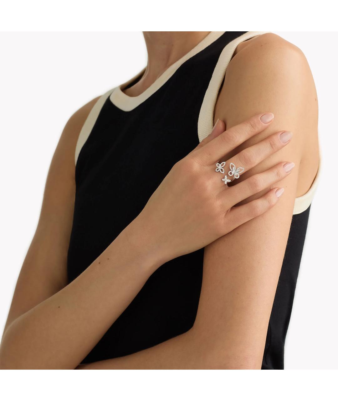 GRAFF Серебряное кольцо из белого золота, фото 3