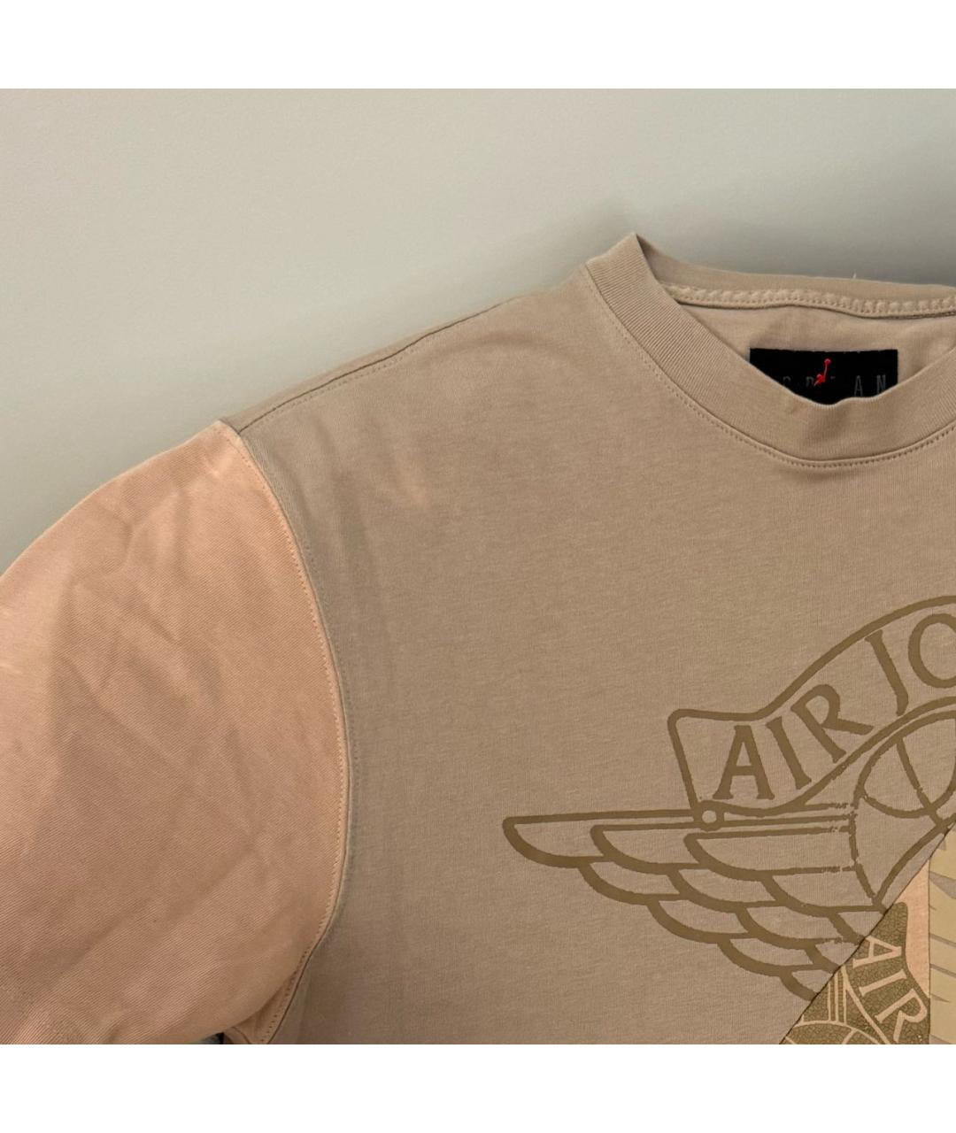 NIKE Темно-синяя хлопковая футболка, фото 6