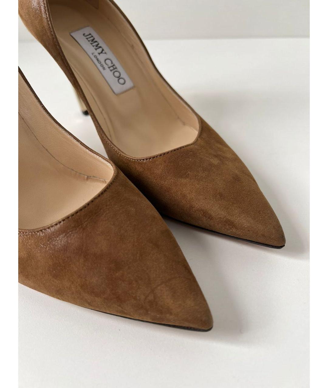 JIMMY CHOO Замшевые туфли, фото 6