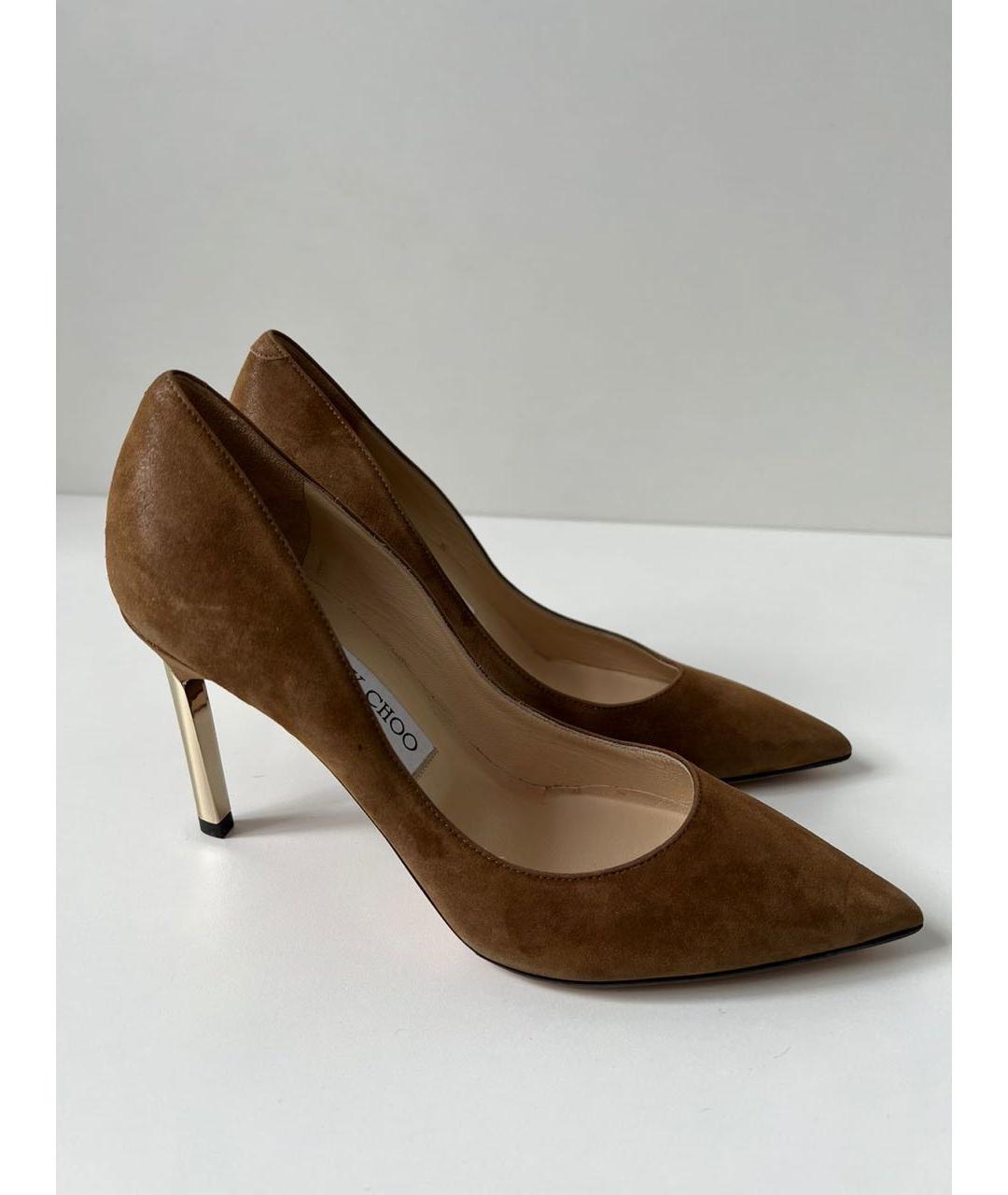 JIMMY CHOO Замшевые туфли, фото 9