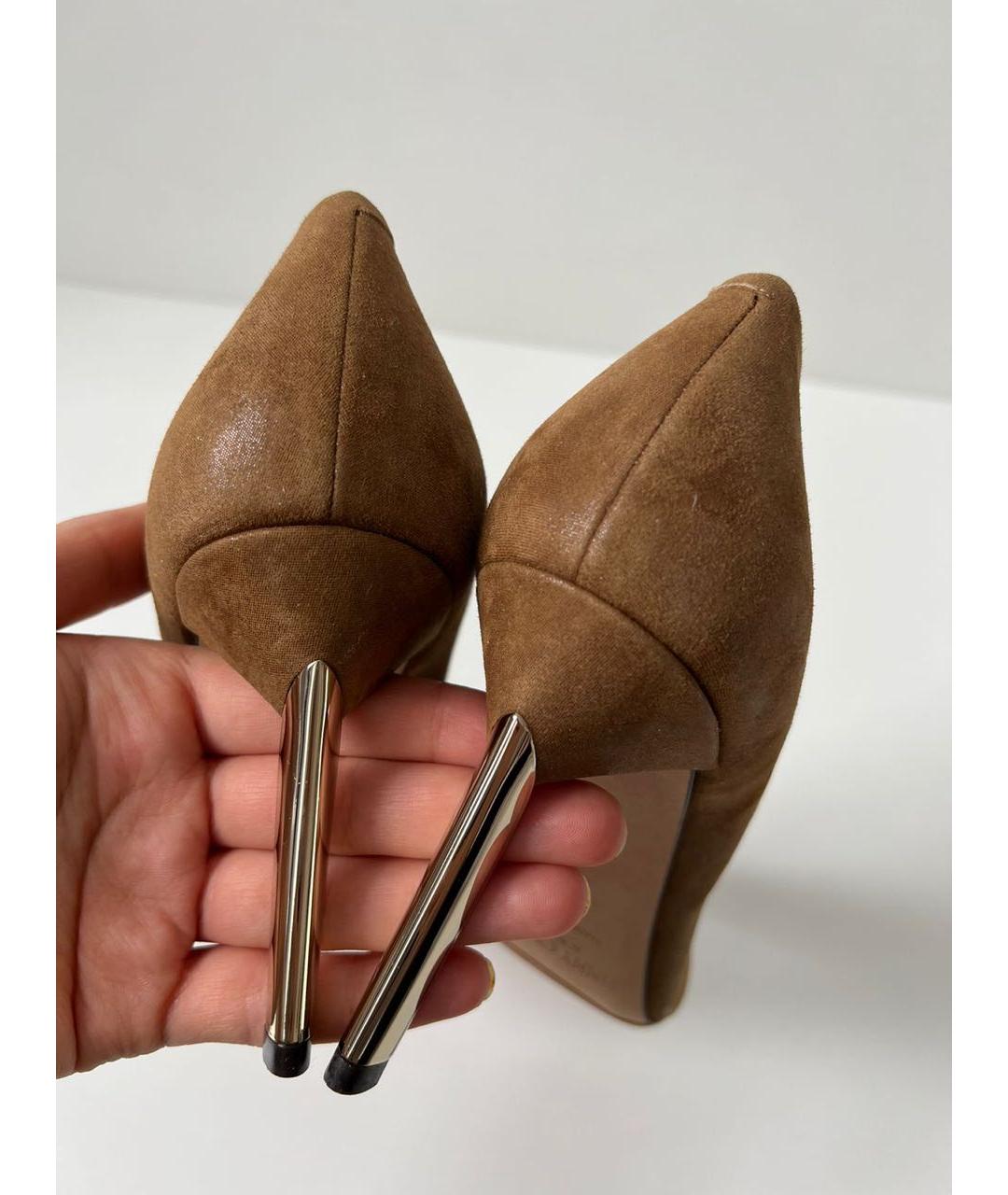 JIMMY CHOO Замшевые туфли, фото 4