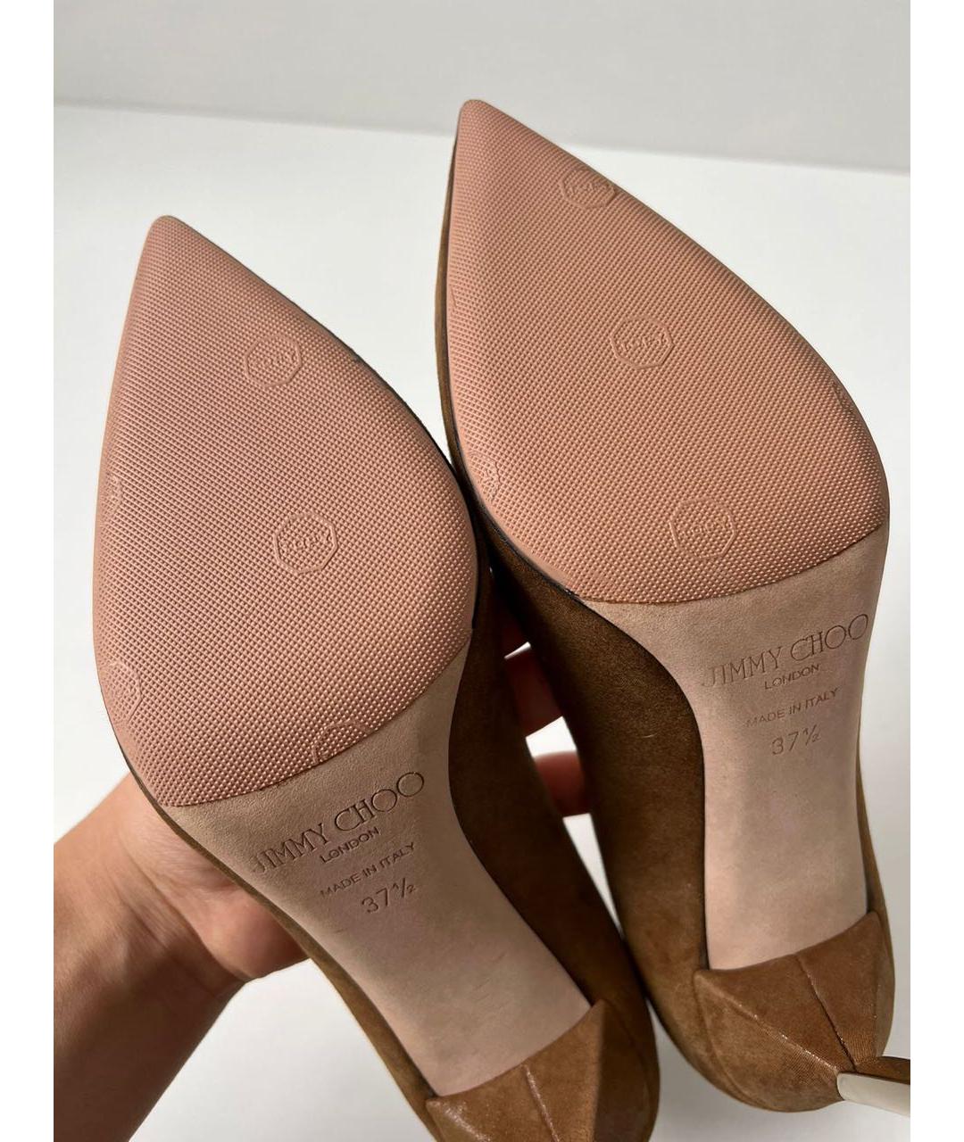 JIMMY CHOO Замшевые туфли, фото 5