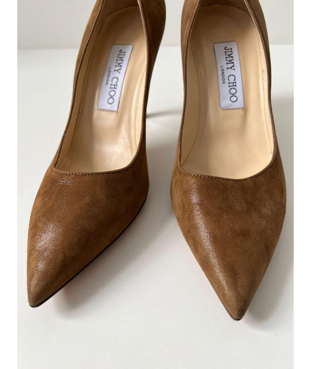 JIMMY CHOO Замшевые туфли, фото 7