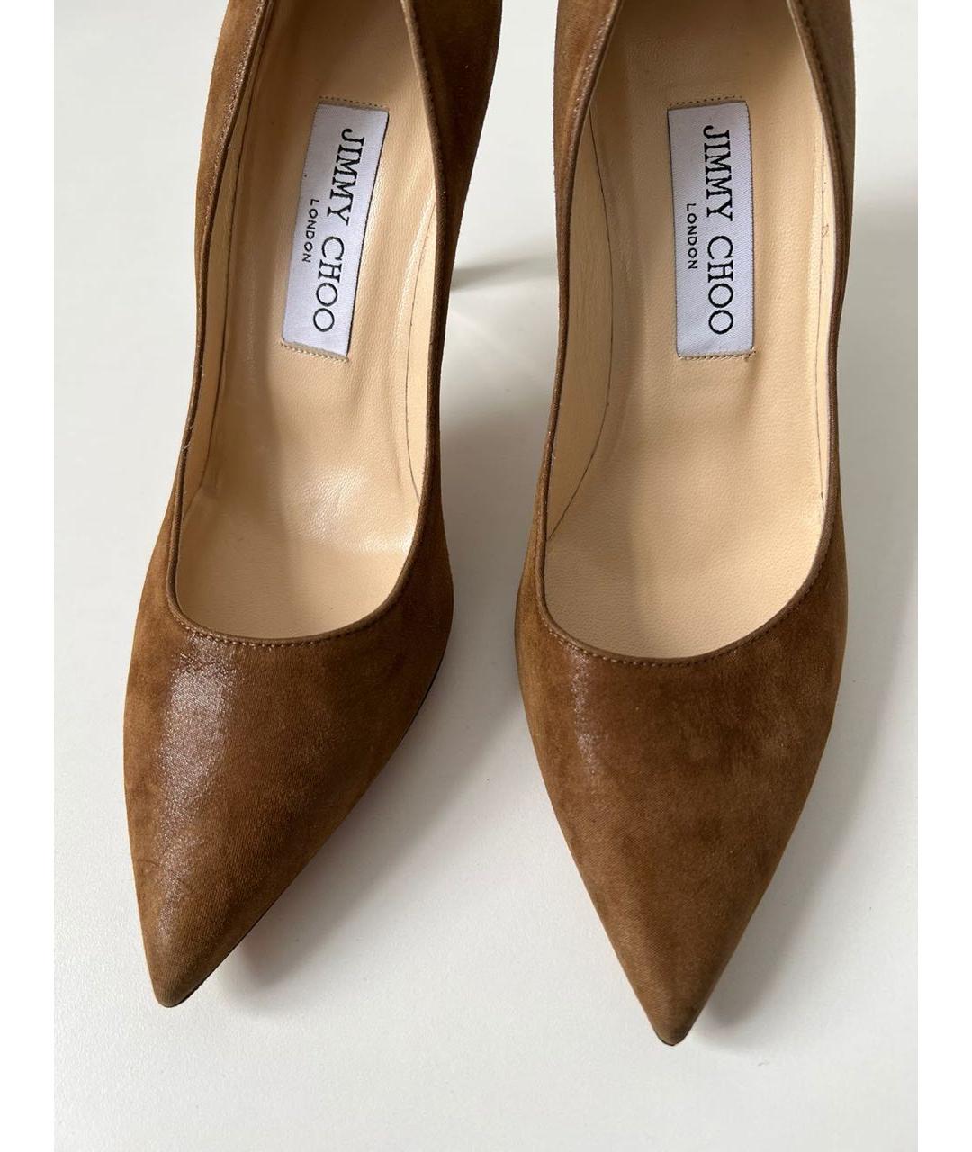 JIMMY CHOO Замшевые туфли, фото 3