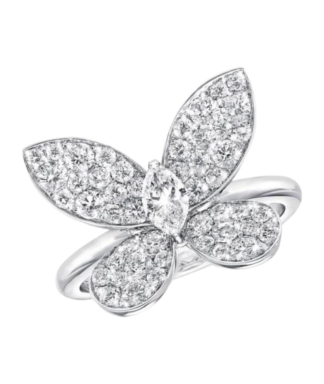 GRAFF Серебряное кольцо из белого золота, фото 1