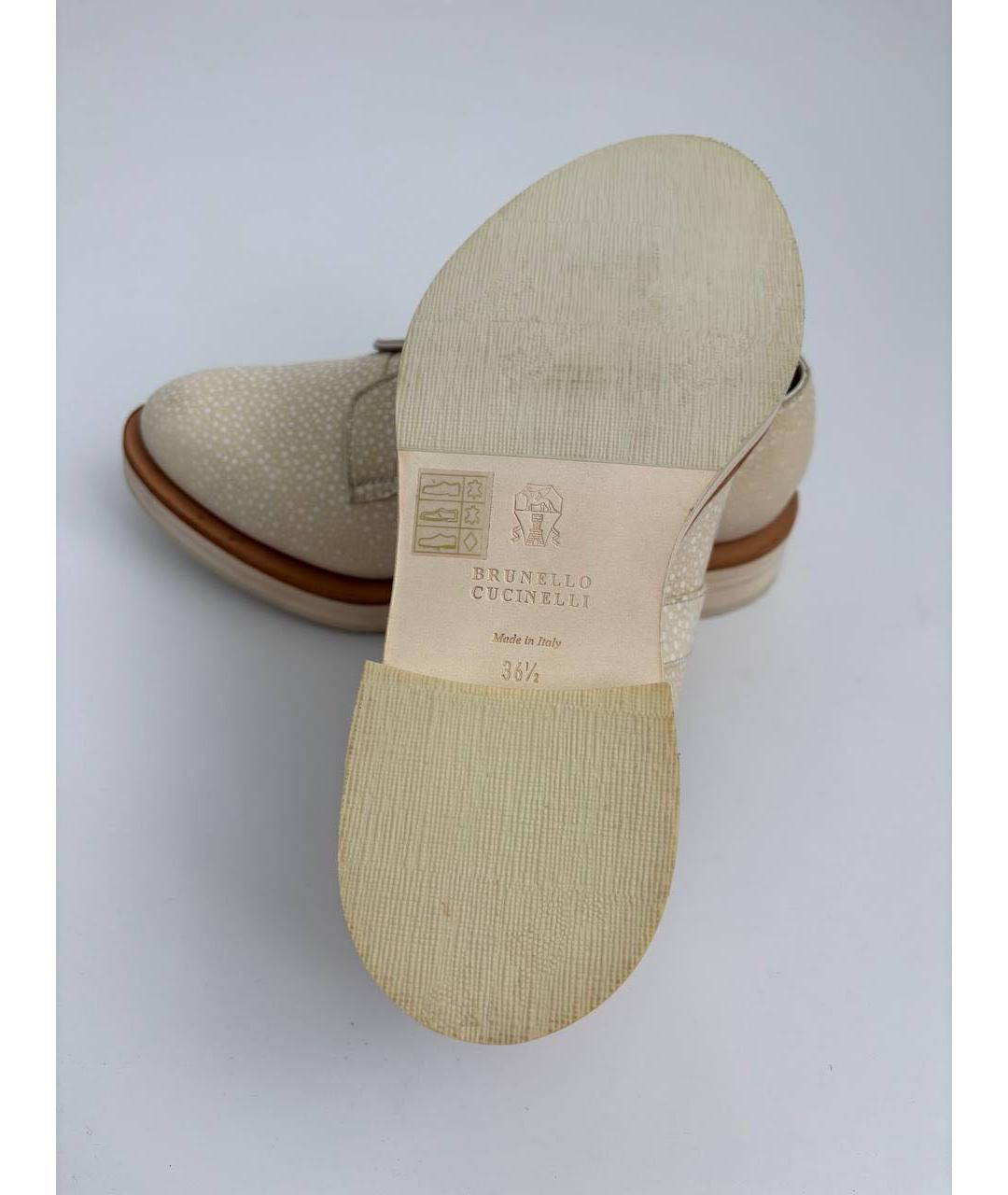 BRUNELLO CUCINELLI Кожаные ботинки, фото 6