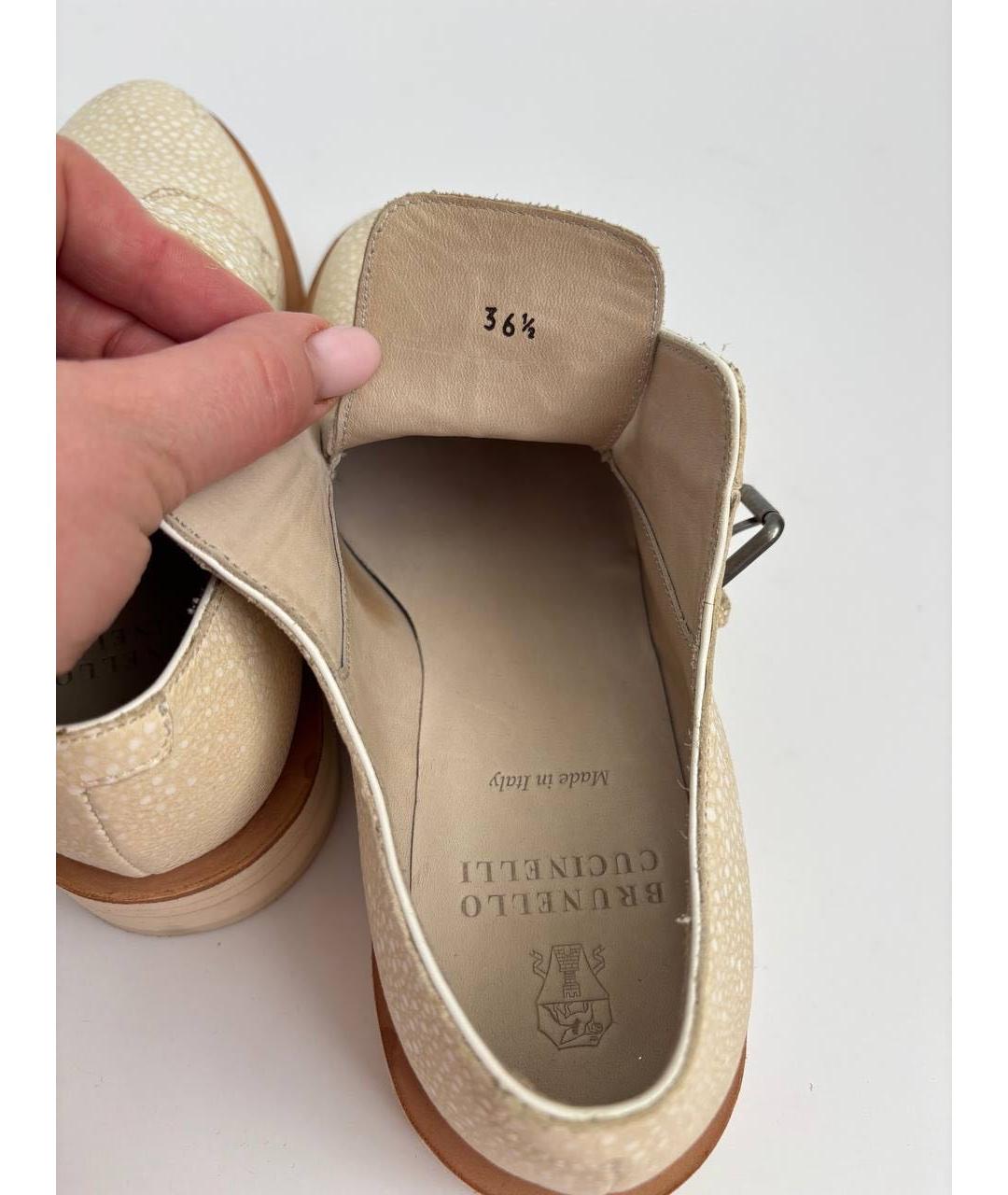 BRUNELLO CUCINELLI Кожаные ботинки, фото 3