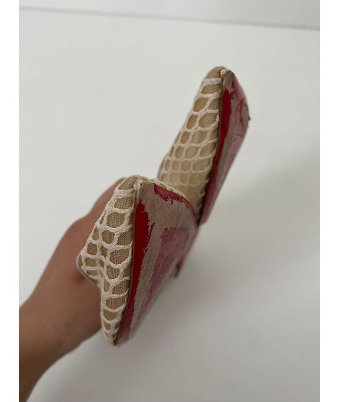 CHRISTIAN LOUBOUTIN Бежевые балетки, фото 6