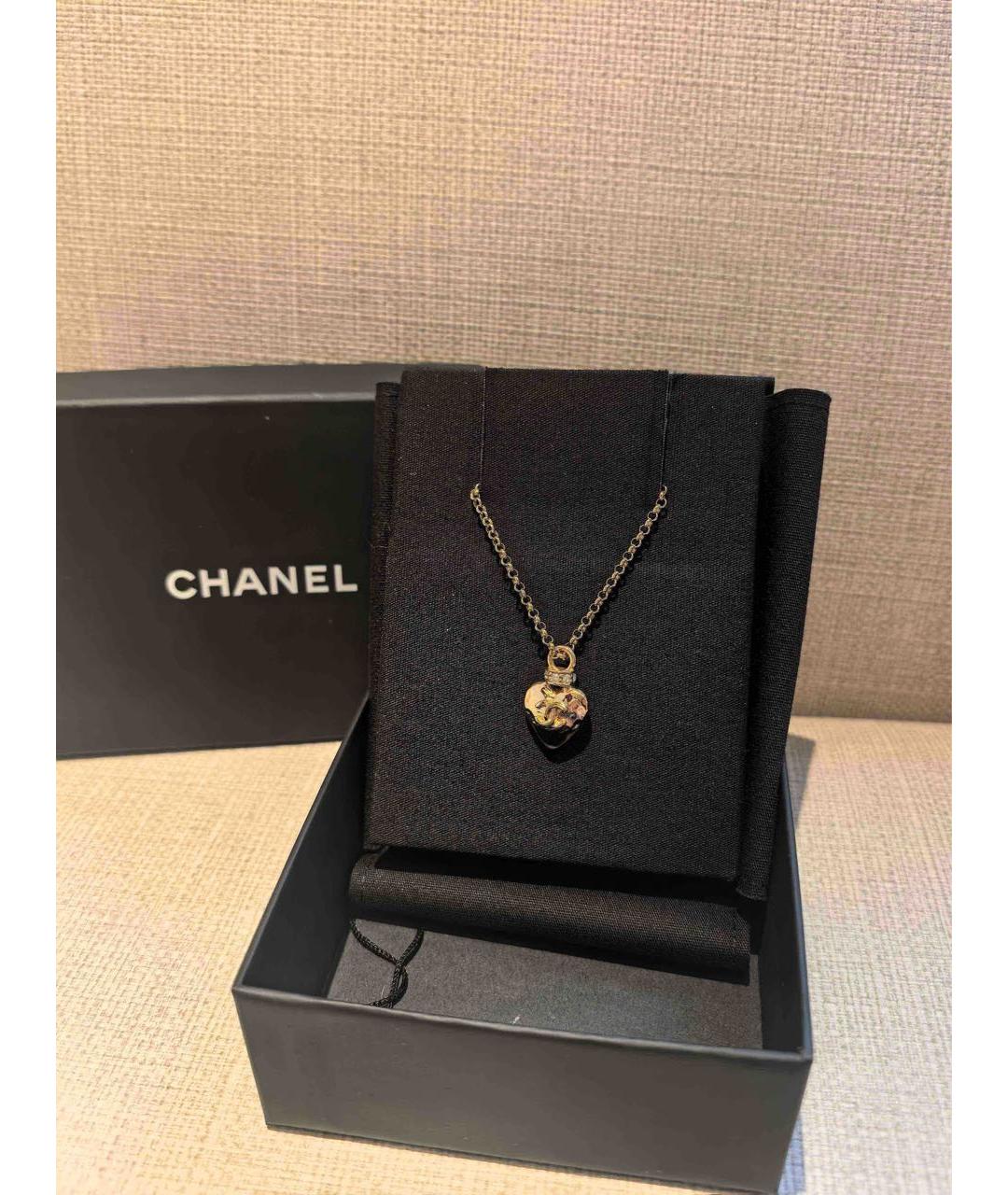 CHANEL Золотое колье, фото 2