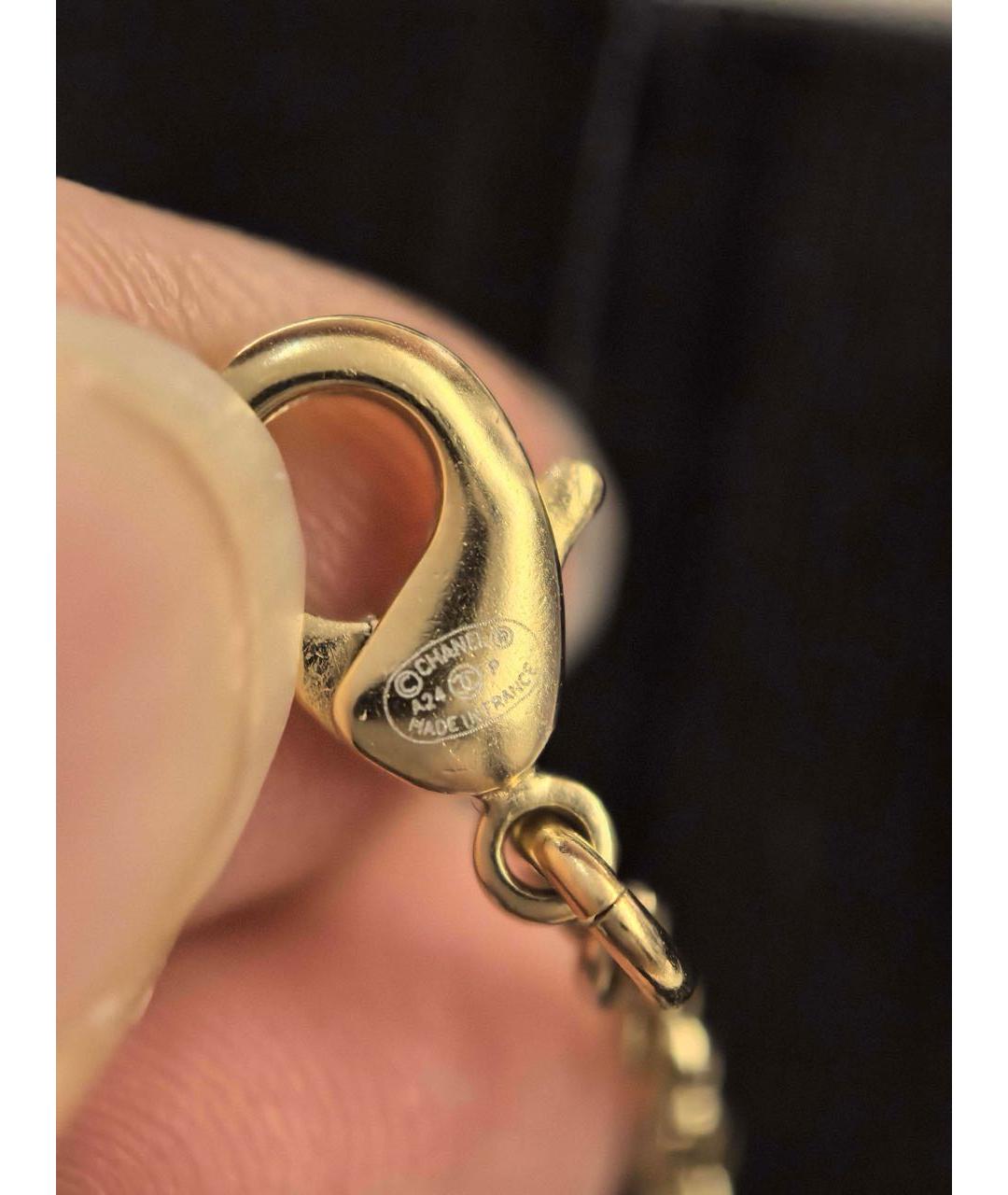 CHANEL Золотое колье, фото 3