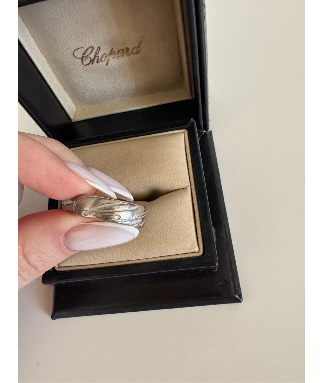 CHOPARD Белое кольцо из белого золота, фото 5