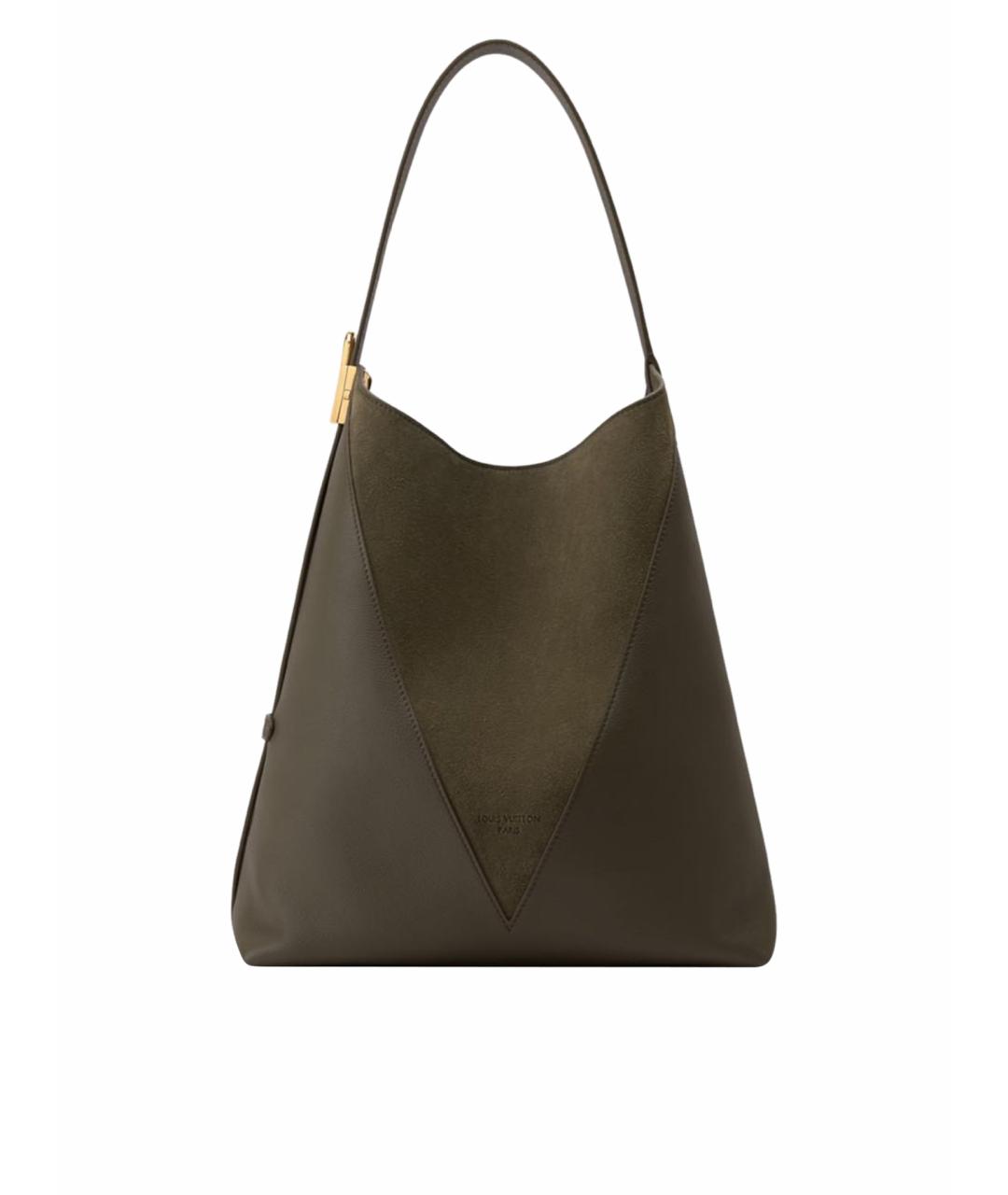 LOUIS VUITTON Хаки сумка тоут, фото 1