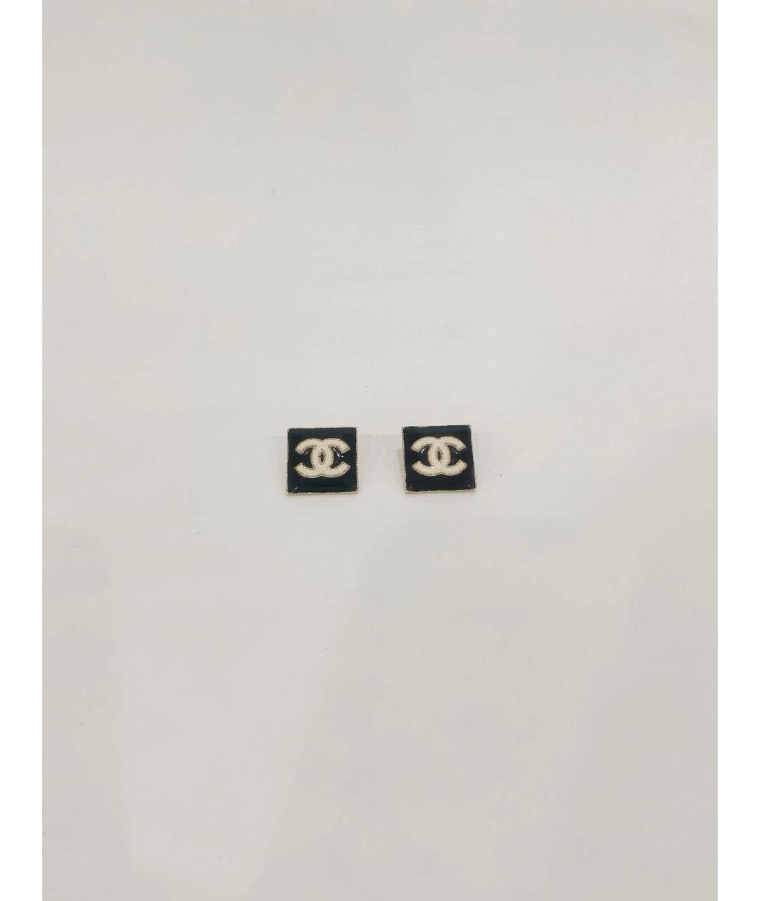 CHANEL Золотые серьги, фото 5