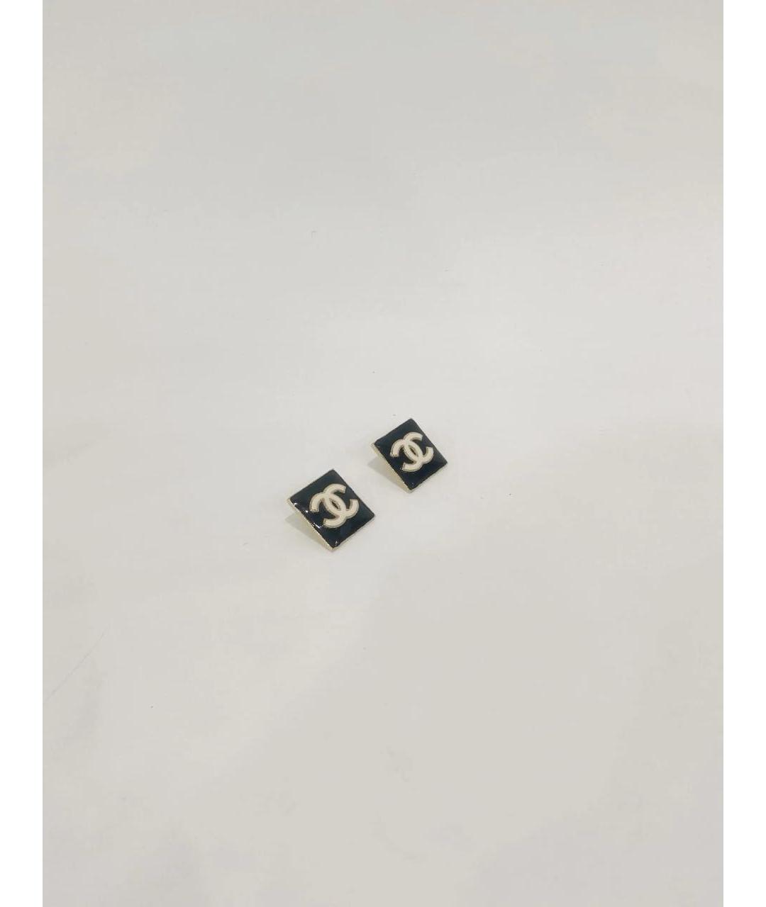 CHANEL Золотые серьги, фото 4