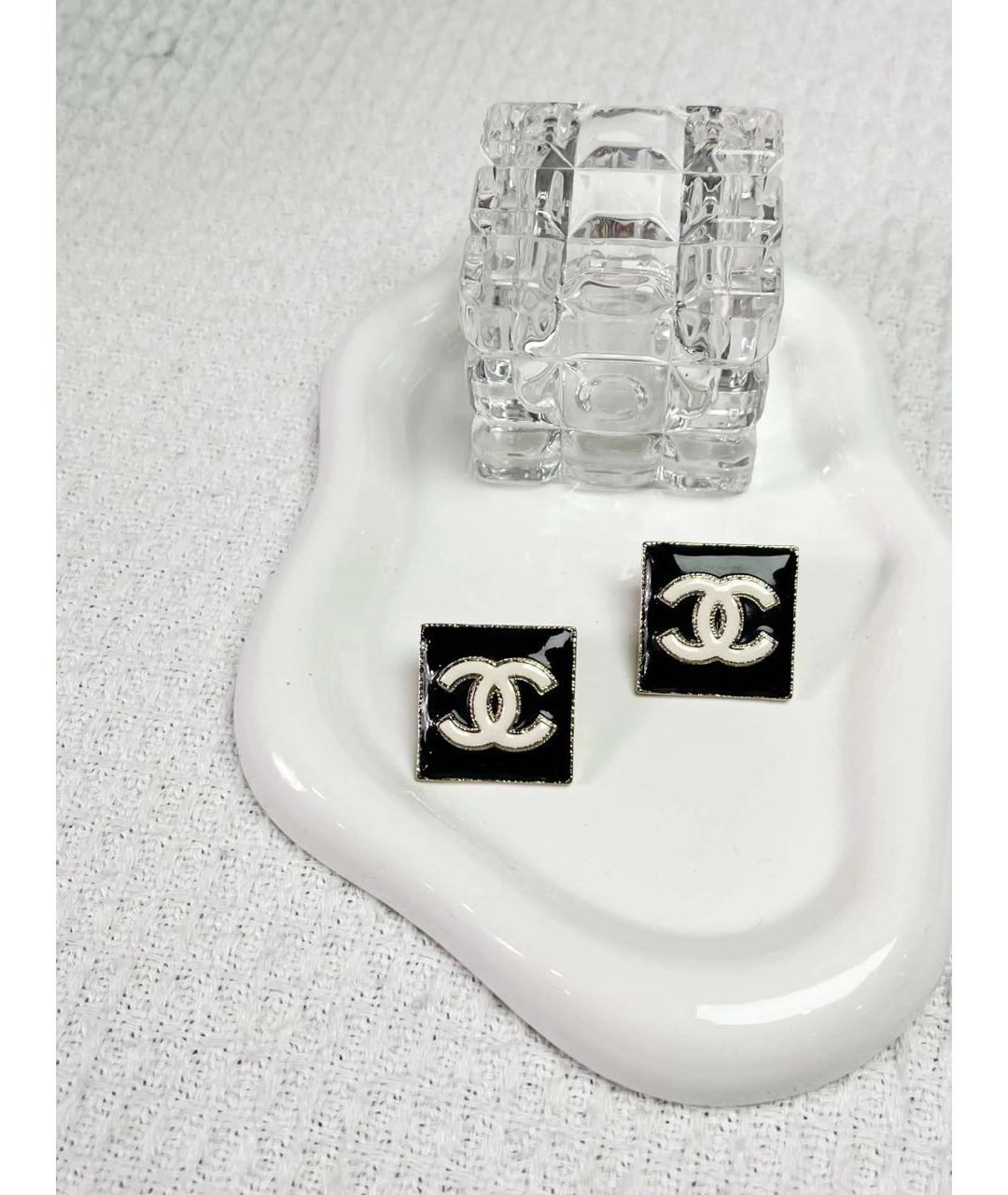 CHANEL Золотые серьги, фото 2