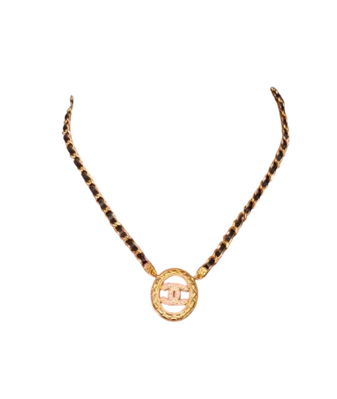 CHANEL Золотая подвеска, фото 6