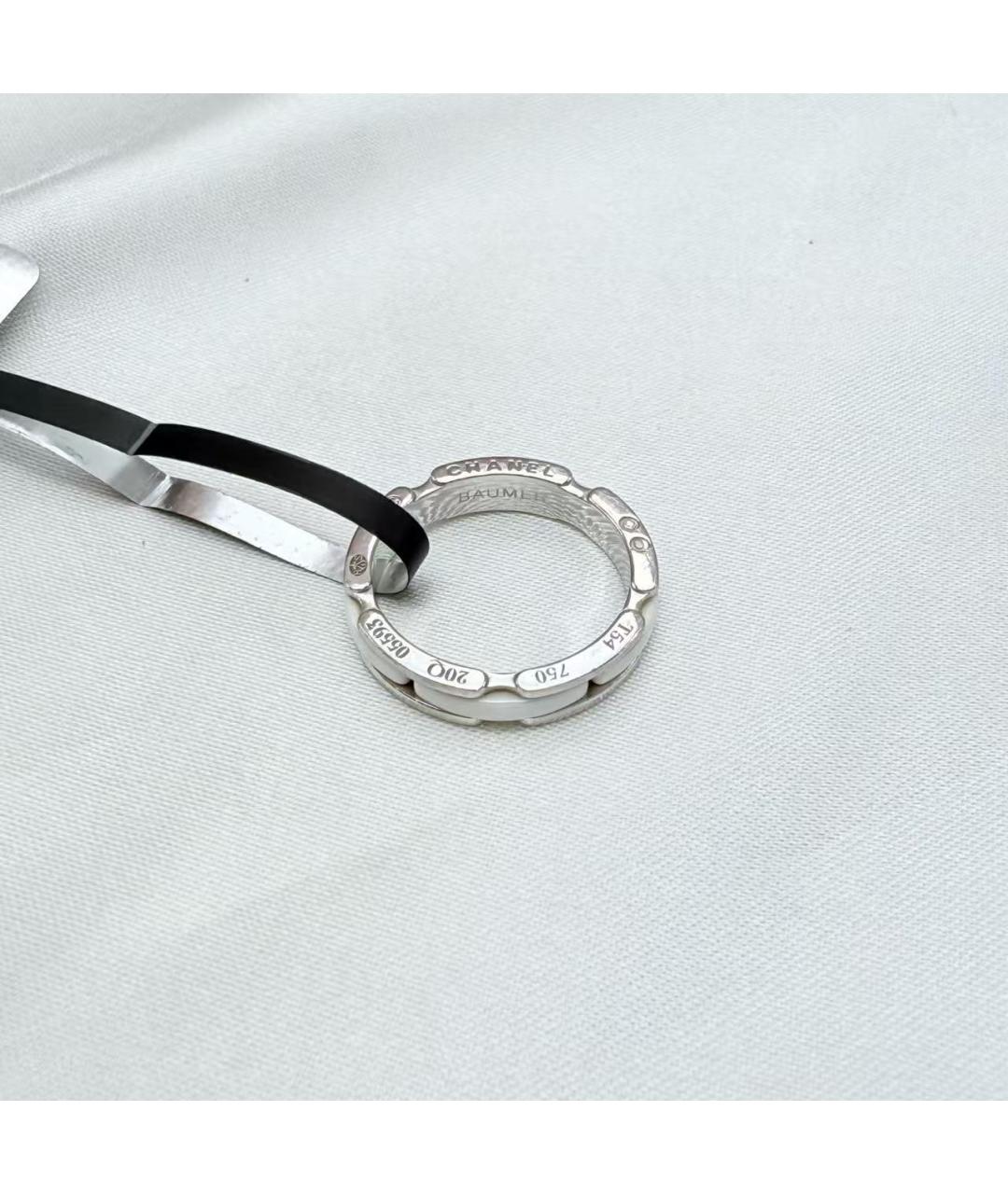 CHANEL Серебряное кольцо из белого золота, фото 2