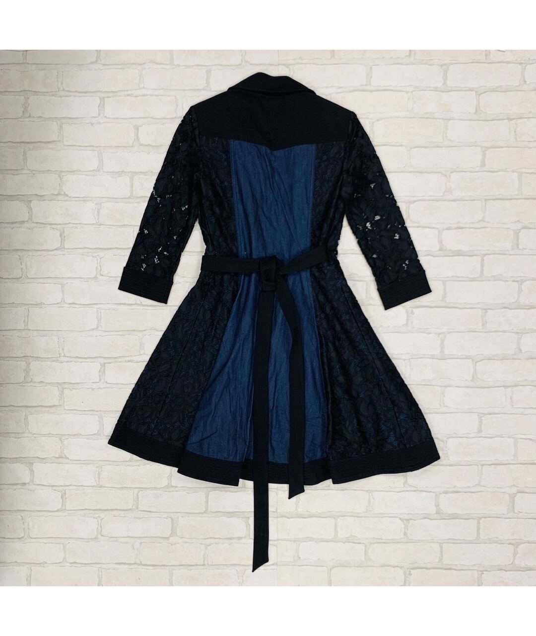 DIANE VON FURSTENBERG Синее хлопковое повседневное платье, фото 2