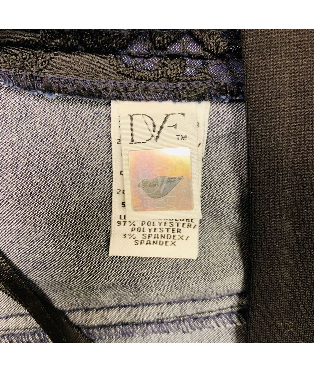 DIANE VON FURSTENBERG Синее хлопковое повседневное платье, фото 8